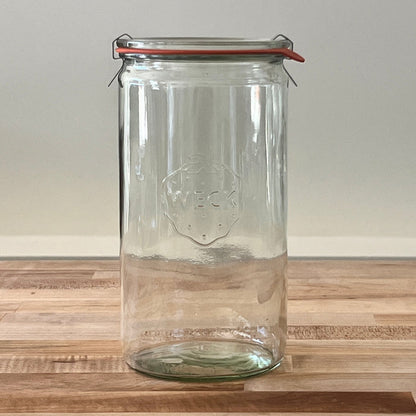 Weck Cylindrical Canning Jars 1.5 Liter - Preserved Oakland