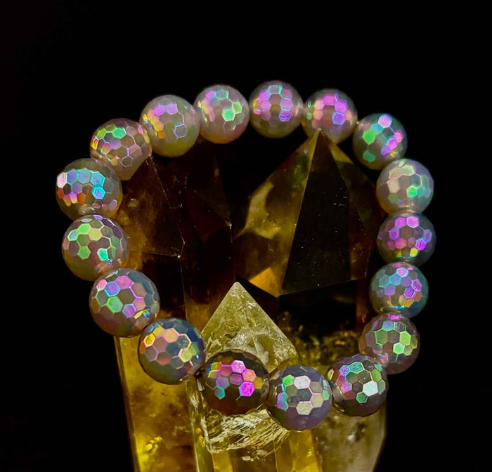 Wicked Glam Mystic Gray Agate Bracelet